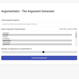 Argumentator